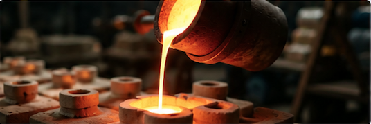 Fundição em cera perdida para fabricação de peças industriais de precisão
